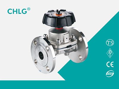 straight flange diaphragm valve