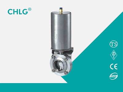 Pneumatic butterfly valve health level