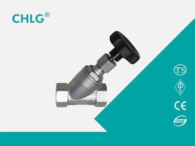 Angle valve manually